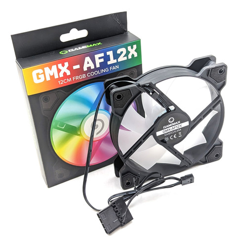 Fan Cooler Ventilador Gaming Rgb Led 120mm 3 Pines Para Pc