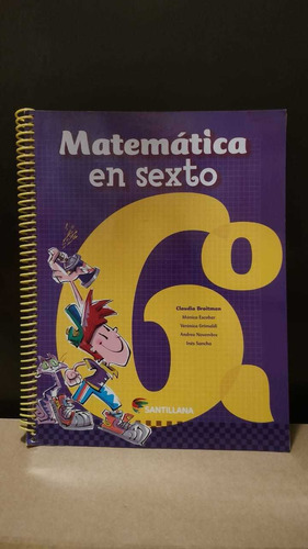 Matemática En Sexto Santillana