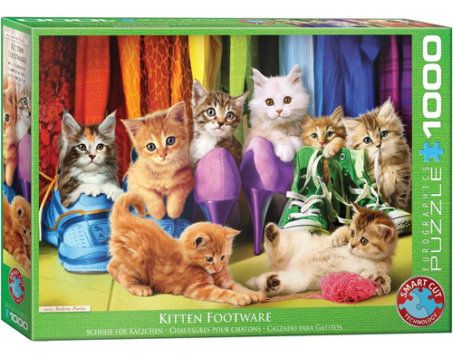 Puzzle De 1000 Piezas Eurographics Kitten Pride