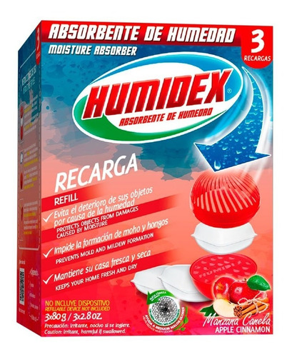 Humidex Recarga Mini Manzana Canela