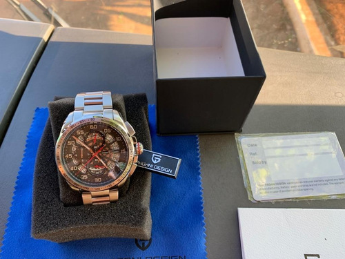 Relógio Masculino Pagani Design Date Aço Inoxidável M Pd2764