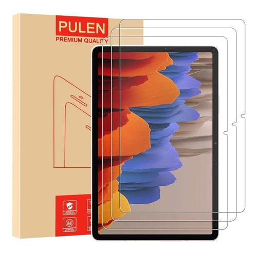 Mica De Vidrio Pulen 3pack Para Galaxy Tab S7 11 T870 T875 
