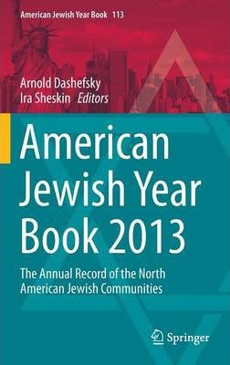 Libro American Jewish Year Book 2013 - Arnold Dashefsky