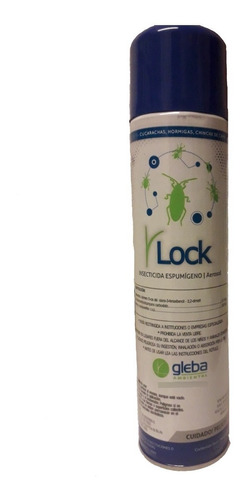 Insecticida Lock Espuma Espumígeno Gleba X 2 Unidades