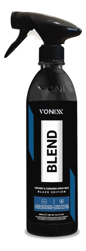 Blend Ceramic & Carnaúba Spray Wax Black 500ml - Vonixx