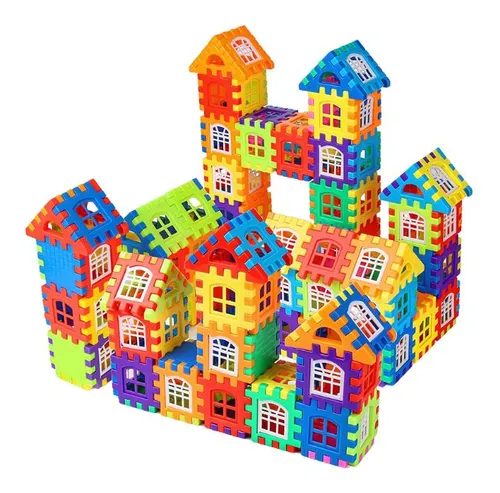 Kit Bloques De Construcción Educativos Niños 150 Piezas