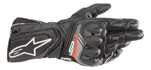 Luva Alpinestars Couro Sp-8 Sp 8 V3 Para Motociclista