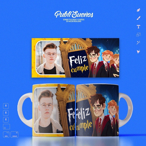 Imagen 7 de 10 de Plantillas Harry Potter / Cod085