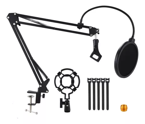 Blue Yeti - Brazo de brazo con tubo de extensión, brazo de micrófono  compatible con Blue Yeti, brazo de micrófono de altura ajustable para  HyperX