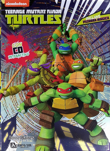 Las Tortugas Ninja Leonardo Raphael Michelangelo Y Donatello