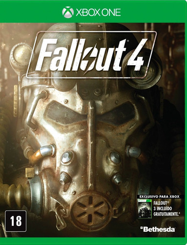 Jogo Fallout 4 Xbox One Xone Mídia Física Frete Grátis