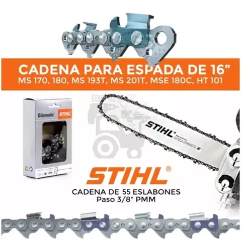 Cadena para Motosierra Modelo MS 170