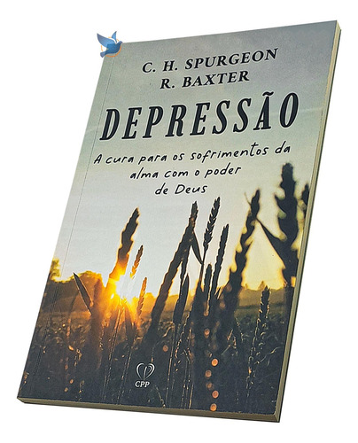 Livro Depressão: A Cura Para Os Sofrimentos Da Alma Com O Poder De Deus - Spurgeon, Baxter Baseado Na Bíblia