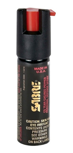 Gas Pimienta Sabre 14g Defensa Personal Paralizante Premium