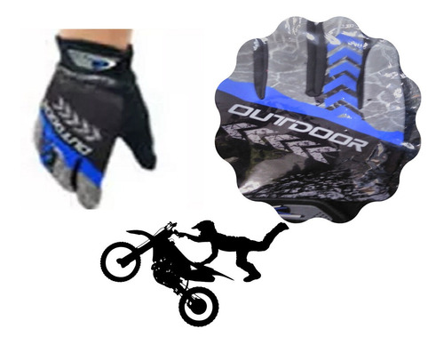 Luva Pro Ktm Slim Outdoor Motociclista Motocross  Pro Slim