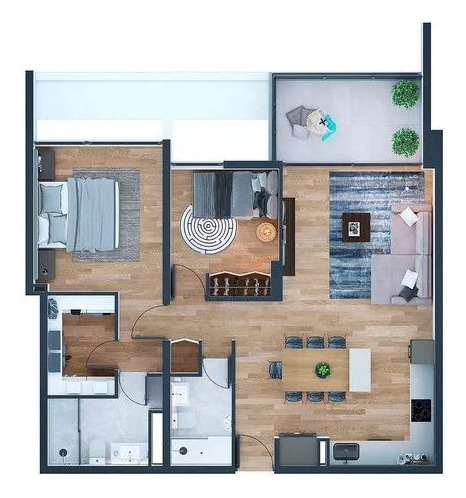 Nuevo Sin Comision!!. Depto. En Venta De 2 Dorm. En Vitacura