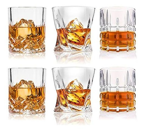 Whiskey Glasses10, 11 Oz Scotch Glasses Set Zm614