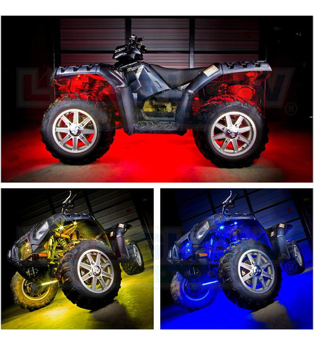 Ledglow Advanced Million Color Atv Quad 4x4 Acce, 6 U...