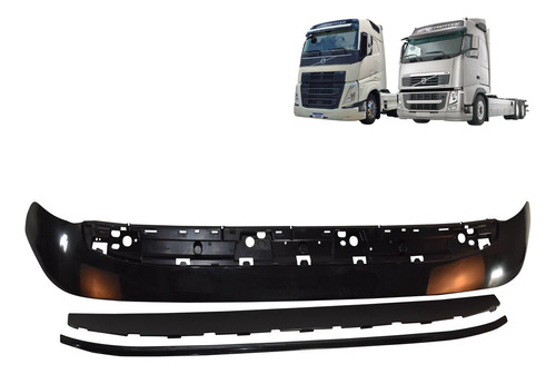 Quebra Sol Volvo Fh 2010 2011 2012 2013 2014 Tapa Sol