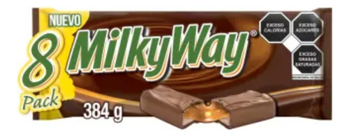 Chocolate Milky Way 8 Pzas De 48 G C/u
