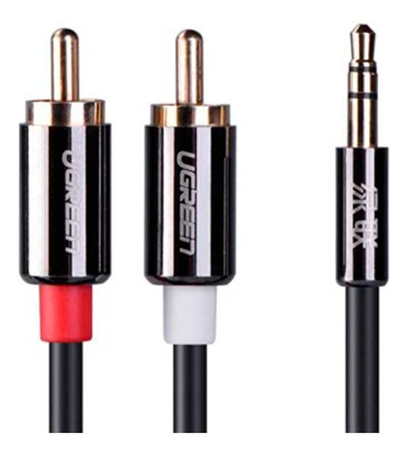 Adaptador Ugreen Jack 3.5mm-m A 2 Rca-m