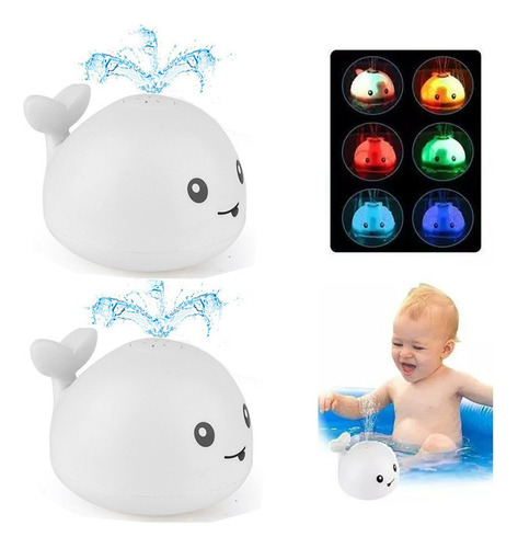 Pulverizador De Agua De Inducción Eléctrica Toys X2 Whale