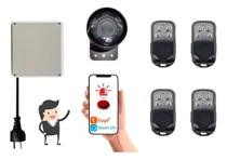 Comprar Alarma Sirena Wifi Remota Con Boton De Panico Y 4 Controles