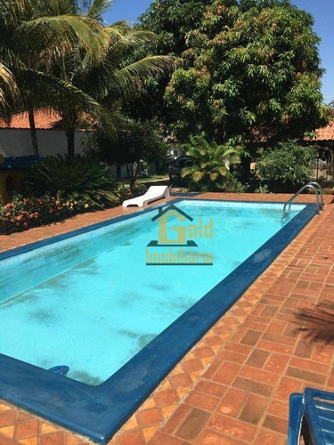 Chácara Com 4 Dormitórios À Venda, 1290 M² Por R$ 950.000,00 - Condomínio Portal Dos Ipês - Ribeirão Preto/sp - Ch0015