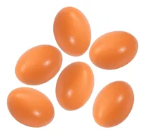Comprar Huevos Falsos De Madera, Huevos Simulados, Juego De 6 Huevos