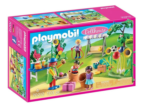 Juego Playmobil Dollhouse Fiesta De Cumpleaños Infantil 3+ Cantidad de piezas 103
