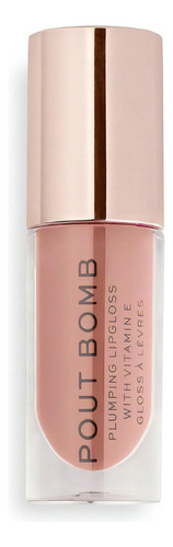 Lipgloss Vitamina E Pout Bomb Lip Plumper Make Up Revolution Acabado Brillante Color Kiss