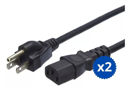 Cable De Poder Imexx Universal Power  1.2mts