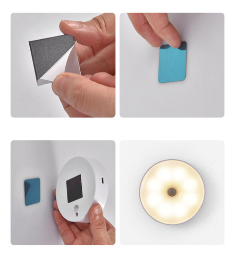 5 Luz Con Sensor De Movimiento, Lámpara Ajustable, Luz De