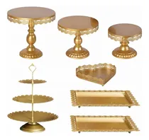 Comprar Juego De Soportes De Metal Para Pasteles Y Postres
