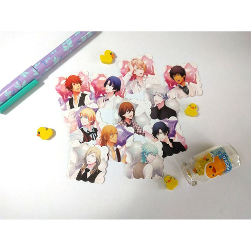 Set De 11 Stickers Uta No Prince Anime Utapri