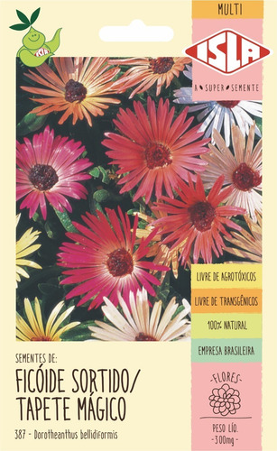 Sementes De Ficóide Sortido/tapete Mágico Flor