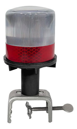 Sinalizador Solar Estroboscópios Led Cones Viária Strobo Ver