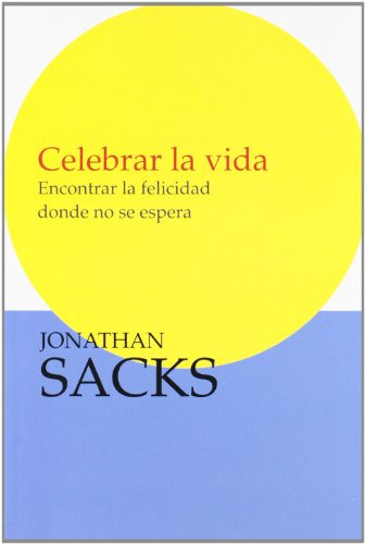 Libro Celebrar La Vida De Jonathan Sacks  Nagrela Ediciones