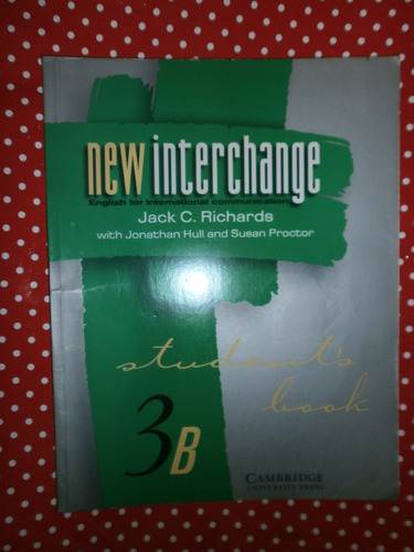 New Interchange 3b Student´s Book Cambridge Exc Est Poco Uso