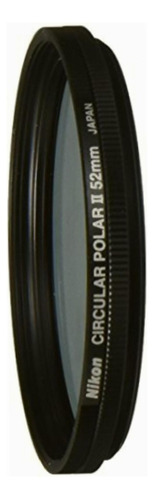 Nikon Fta08001 Filtro Polarizado Circular Ii De 52mm Color Negro