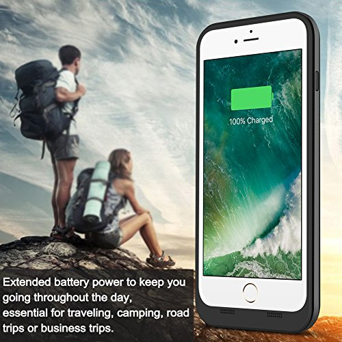 iPhone 8 7 Carcasa Bateria 4500 Mah Aexpower Portatil Para