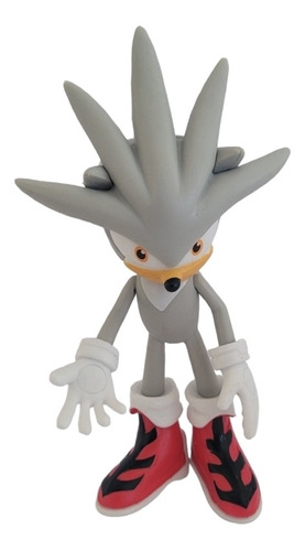 Figura De Silver Colección Sonic Y Sus Amigos 14 Cm 