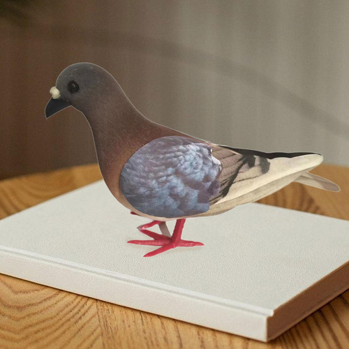 Simulación Fuam Pigeon Modelo De Imitación Rojo Terroso