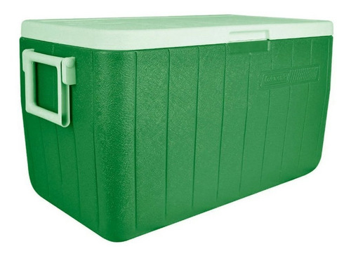 Caixa Térmica Coleman 48qt 45.4l Fácil Transporte