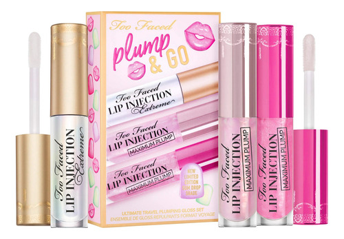 Too Faced Lip Injection Extreme Mini Coleccion Navidad