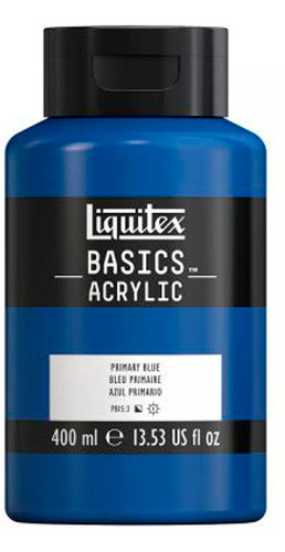 Tinta Acrílica Liquitex Basics Acrylic 400ml Cor Primary Blue