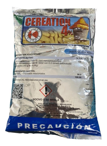 Cereation Malation - Insecticida Polvo, 3 Kgs