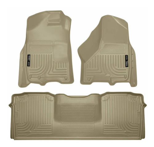 Husky Liners Front Y 2nd Seat Floor Liners Se Adapta A 1018 