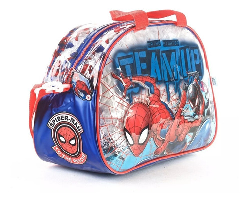 Bolso Playero Spiderman Wabro 11218 Oval Original Educando