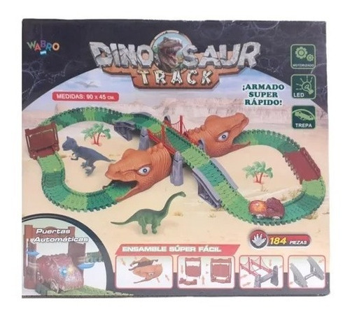 Pista Dino Track 184 Piezas